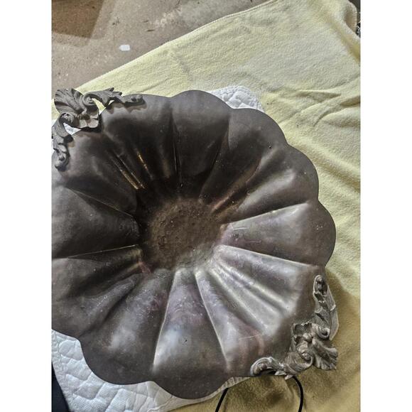 Vintage Brass Fruit Bowl - Picture 4 of 4